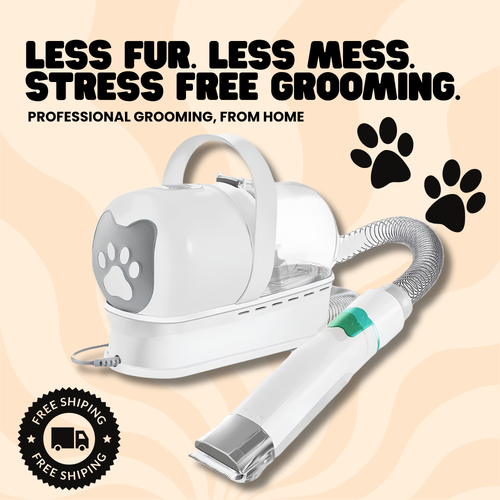 PupVac Pro™ 7-in-1 Grooming Kit