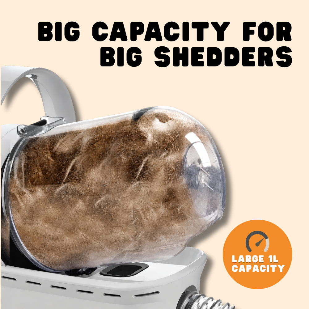 PupVac Pro™ 7-in-1 Grooming Kit